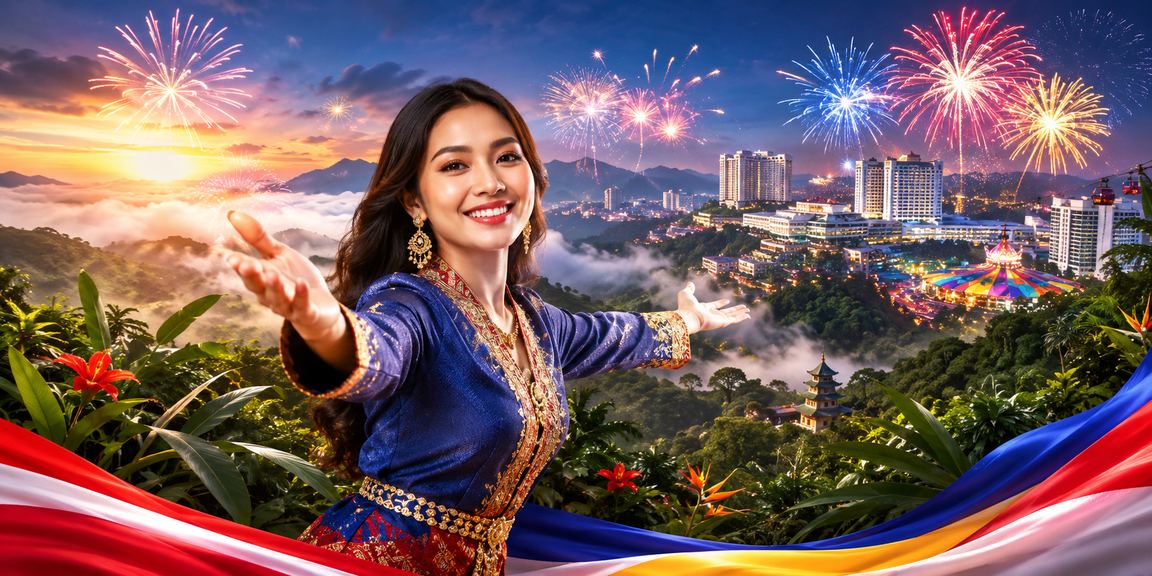 Permainan loteri dalam talian berinspirasi suasana Genting Highlands Malaysia